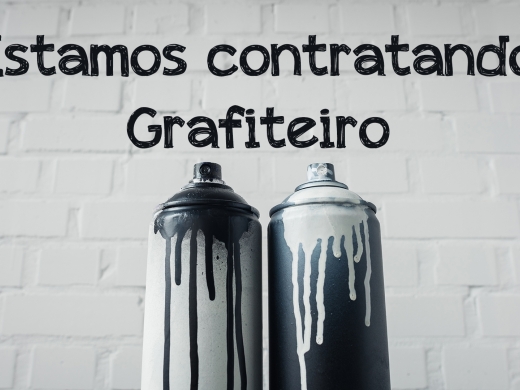  Estamos contratando Grafiteiro 