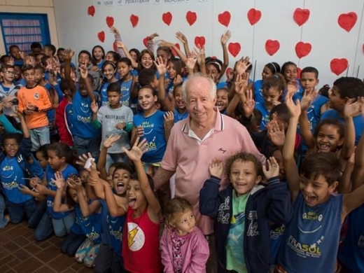 Homenagem ao nosso Presidente Padre João Ripoli