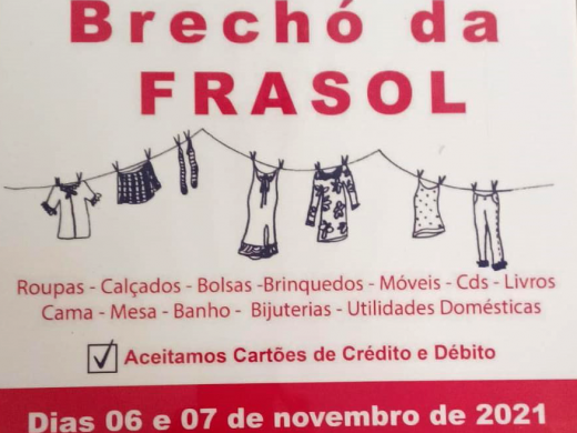 Brechó da FRASOL | Novembro 2021